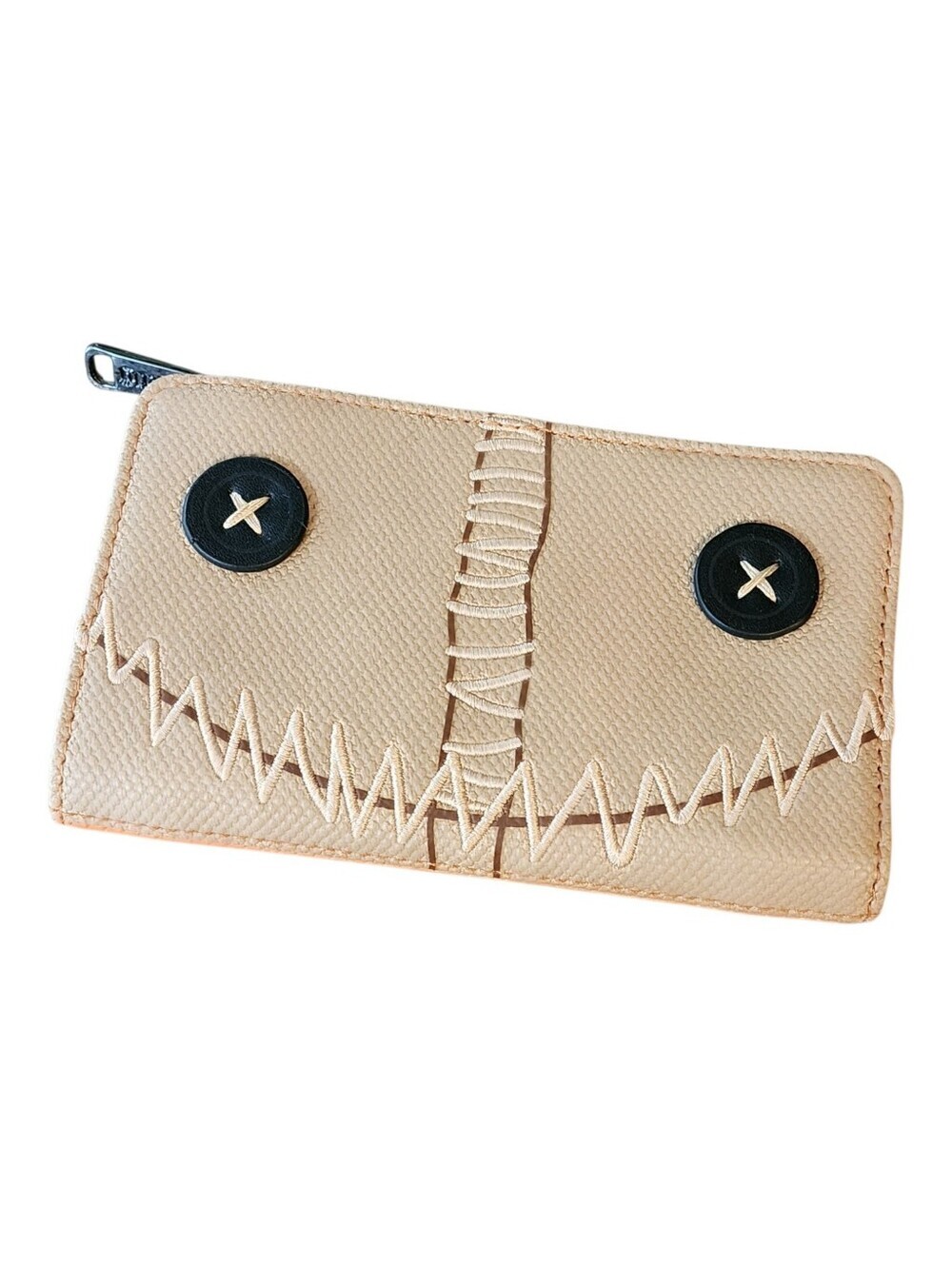 Loungefly Sam Trick r Treat Wallet EUC Halloween Horror 🎃  Scarecrow Stitched